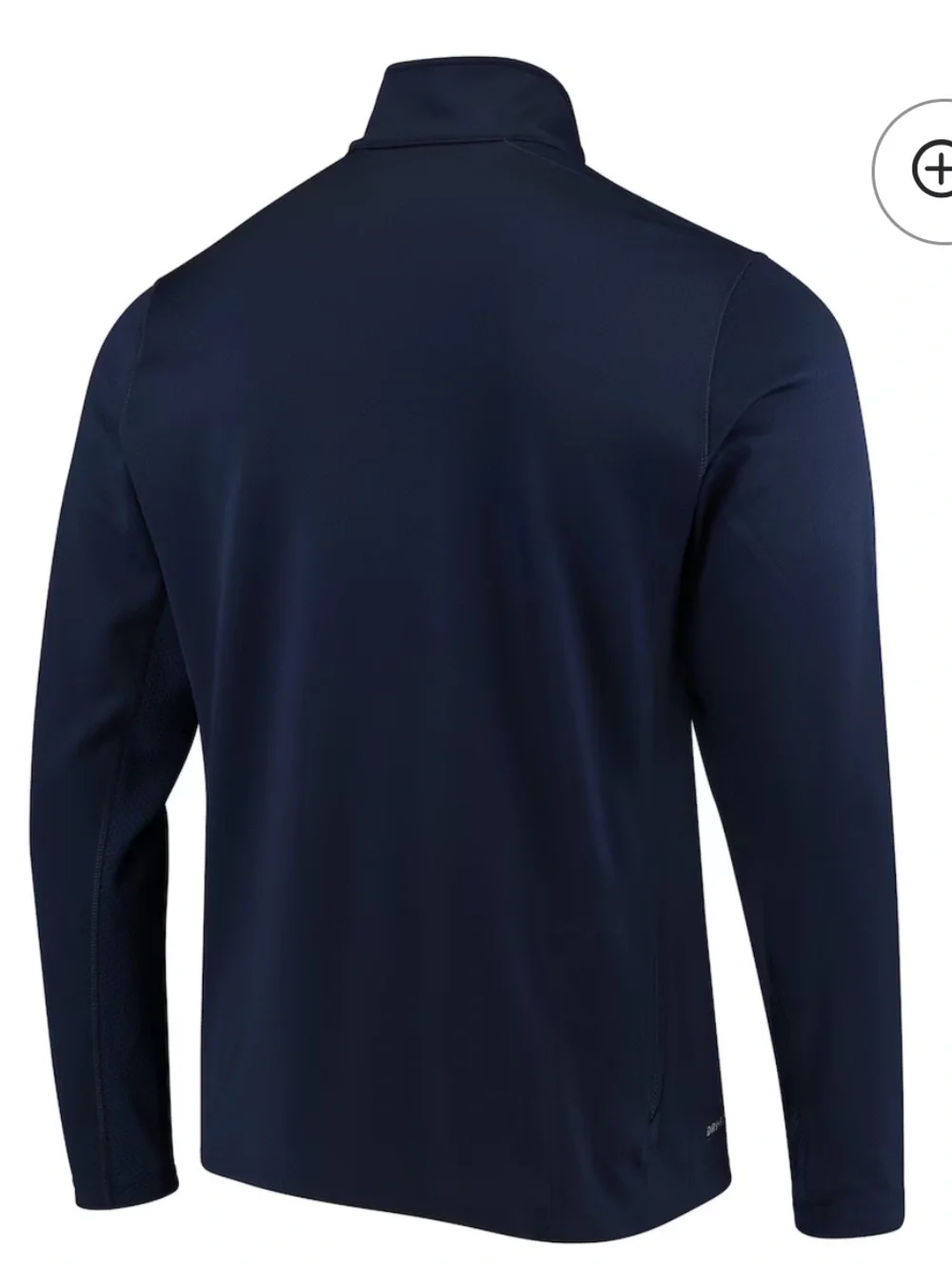 Nike Men’s Navy Long-Sleeve 1/4 Zip USA Pullover - Picture 2 of 7